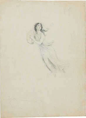 Соколов Павел Петрович. Девушка с лирой 